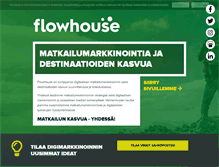 Tablet Screenshot of flowhouse.fi